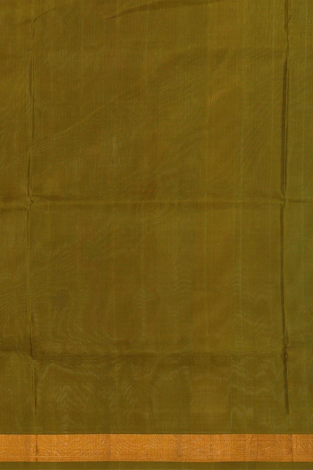 Image of Uppada Silk Dark Pista Green Saree